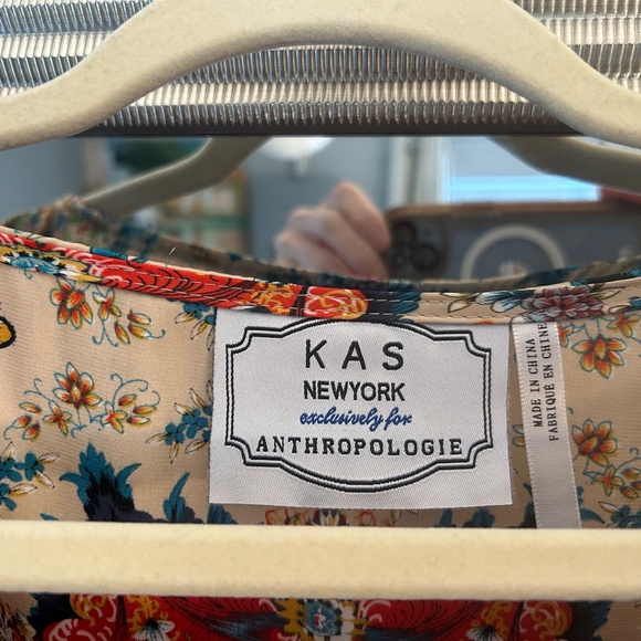KAS Anthropologie top size 6 - Picture 4 of 4